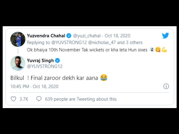 ಯುವರಾಜ್ ತಿರುಗೇಟು!