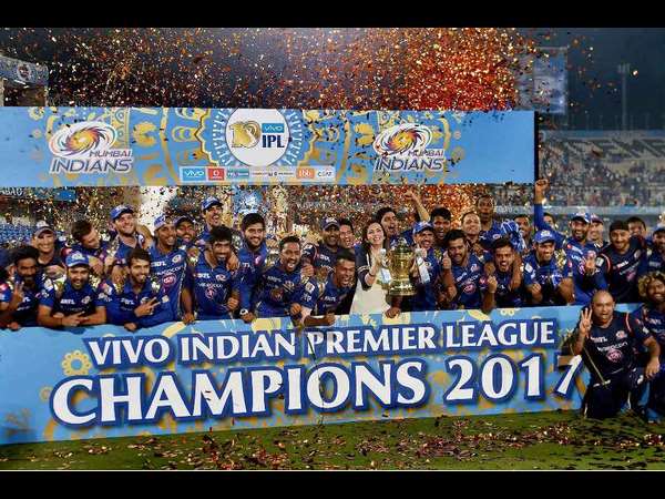 ನಾಲ್ಕು ಬಾರಿ ಐಪಿಎಲ್ ಗೆದ್ದಿರುವ ಮುಂಬೈ 