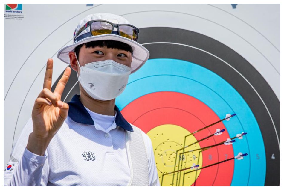 Olympics: womens Ranking Round, An San sets a new Olympic record Olympics: womens Ranking Round, An San sets a new Olympic record