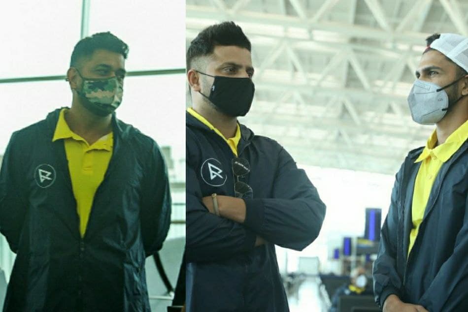 IPL 2021: MS Dhoni, Other Chennai Super Kings Players Depart For Dubai IPL 2021: MS Dhoni, Other Chennai Super Kings Players Depart For Dubai
