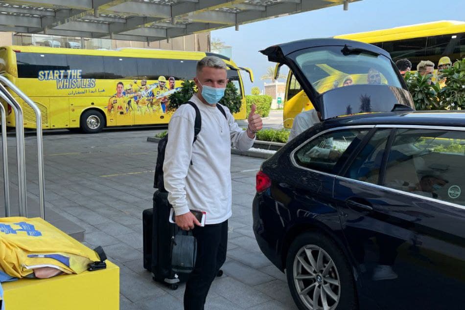 IPL 2021: Sam Curran has reached UAE and joined CSK IPL 2021: Sam Curran has reached UAE and joined CSK