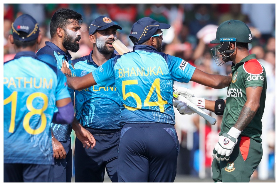 T20 world cup: SL vs BAN, The ICC fined Lahiru and Liton for heated argument T20 world cup: SL vs BAN, The ICC fined Lahiru and Liton for heated argument