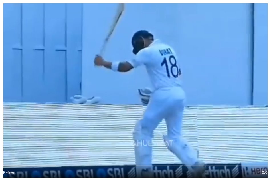 ವಾಂಖೆಡೆ ಮೈದಾನದಲ್ಲಿ ಸೊನ್ನೆ ಸುತ್ತಿದ ವಿರಾಟ್