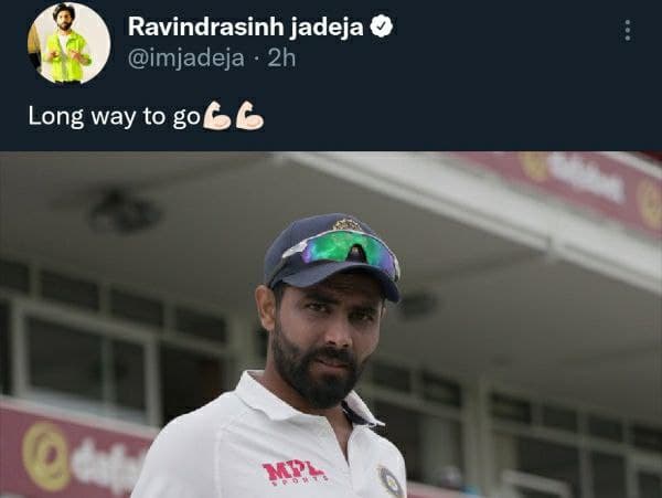 ಇನ್ನೂ ತುಂಬಾ ಸಮಯವಿದೆ ಎಂದ ರವೀಂದ್ರ ಜಡೇಜಾ