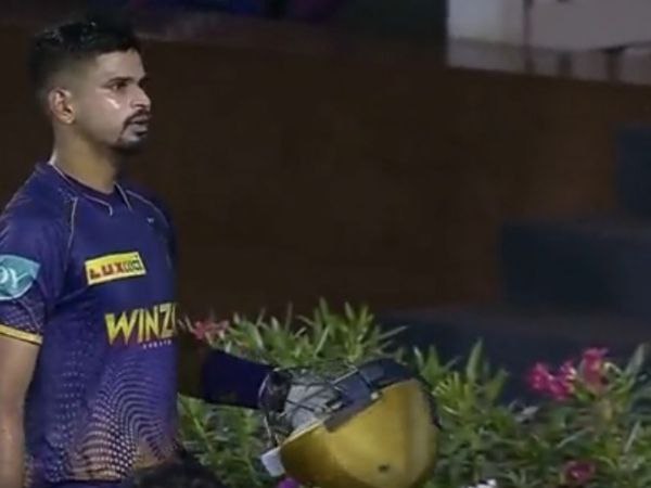 ಔಟ್ ಆದ ಬೆನ್ನಲ್ಲೇ ಜೋರಾಗಿ ಮಾತನಾಡಿದ ಐಯ್ಯರ್