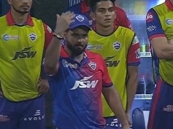 ಪಂದ್ಯ ನಿಲ್ಲಿಸಲು ಮುಂದಾಗಿದ್ದ ರಿಷಭ್ ಪಂತ್ 