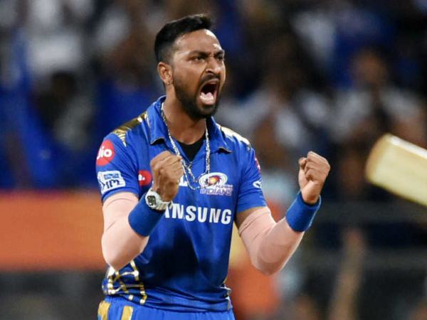 ಮುಂಬೈ ಪರ ಆಡುವಾಗ ಕೃನಾಲ್ ಪಾಂಡ್ಯಗೆ ಪಂದ್ಯಶ್ರೇಷ್ಠ ಪ್ರಶಸ್ತಿ