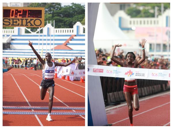ಪುರುಷ ಮತ್ತು ಮಹಿಳಾ ಮ್ಯಾರಥಾನ್‌ನಲ್ಲಿ ಕೀನ್ಯಾ ಸ್ಪರ್ಧಿಗಳ ಮೇಲುಗೈ