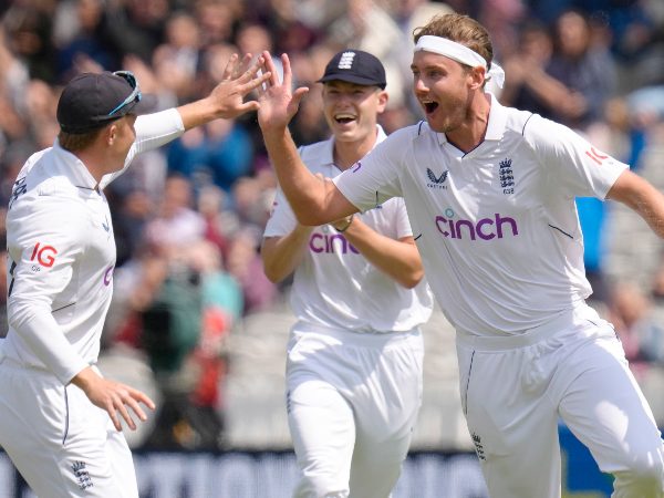 ಸ್ಟುವರ್ಟ್ ಬ್ರಾಡ್ 550 ಟೆಸ್ಟ್ ವಿಕೆಟ್‌ ಪಡೆಯಲು ಕೇವಲ ಒಂದು ವಿಕೆಟ್