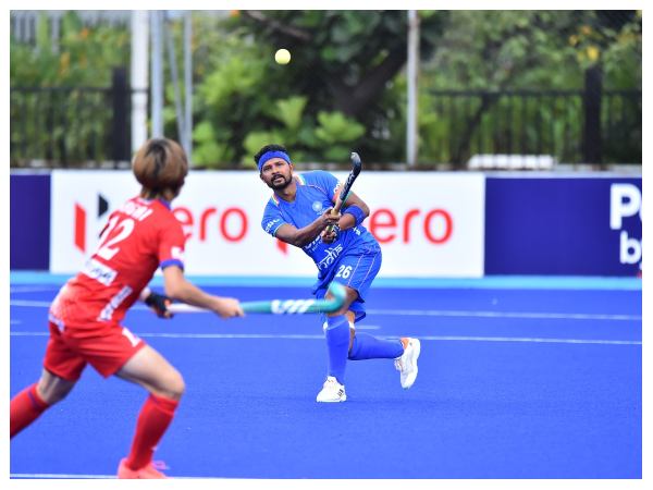 ಏಕೈಕ ಗೋಲು ದಾಖಲಿಸಿ ಗೆಲುವು ಸಾಧಿಸಿದ ಭಾರತ