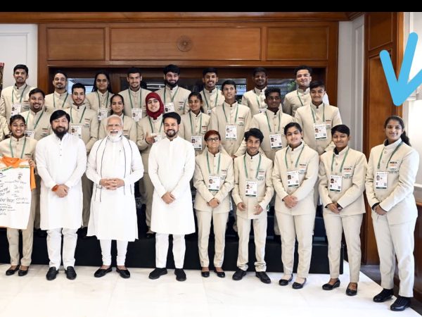 Nammura Pratibhe: Dharawads Nidhi Sulakhe Placed 4th In Taekwondo In The 67kg Category 