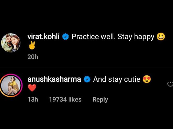 Ind vs Eng 5th Test: Anushka Sharma Made A Romantic Comment To Virat Kohlis Practice Post Ind vs Eng 5th Test: Anushka Sharma Made A Romantic Comment To Virat Kohlis Practice Post