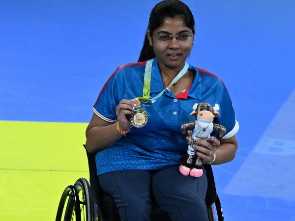 ಪ್ಯಾರಾ ಟೇಬಲ್ ಟೆನಿಸ್ ತಾರೆ ಭಾವಿನಾಬೆನ್ ಪಟೇಲ್