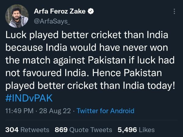 ಅದೃಷ್ಟ ಇಲ್ಲದಿದ್ದರೆ ಭಾರತ ಯಾವ ಪಂದ್ಯವನ್ನೂ ಸಹ ಗೆಲ್ಲಲು ಆಗುತ್ತಿರಲಿಲ್ಲ 