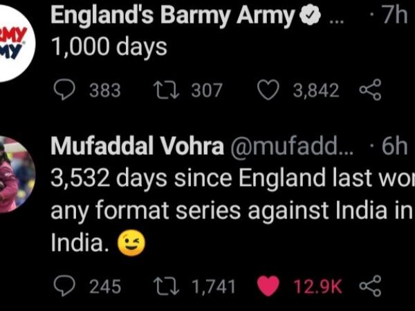 ಬಾರ್ಮಿ ಆರ್ಮಿ ತರಾಟೆಗೆ ತೆಗೆದುಕೊಂಡ ಭಾರತೀಯ