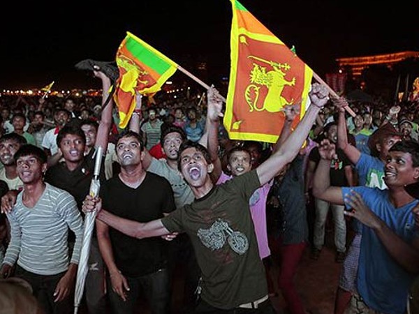 ಮುಗಿಲು ಮುಟ್ಟಿದ ಶ್ರೀಲಂಕಾ ಅಭಿಮಾನಿಗಳ ಹರ್ಷ