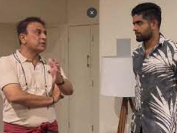 ಗವಾಸ್ಕರ್ ಭೇಟಿಯಾದ ಬಾಬರ್ ಅಜಂ