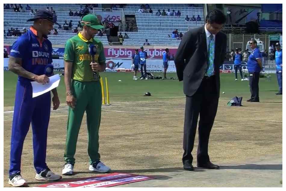 India vs south africa toss India vs south africa toss