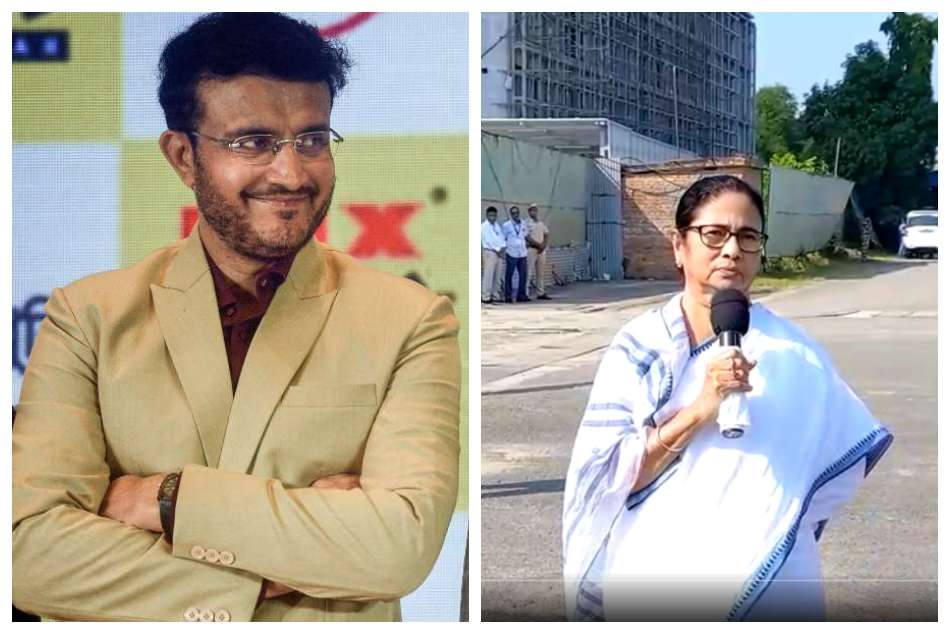 ಸೌರವ್ ಗಂಗೂಲಿ ಪರ ಪಶ್ವಿಮ ಬಂಗಾಳ ಮುಖ್ಯಮಂತ್ರಿ ಬ್ಯಾಟಿಂಗ್