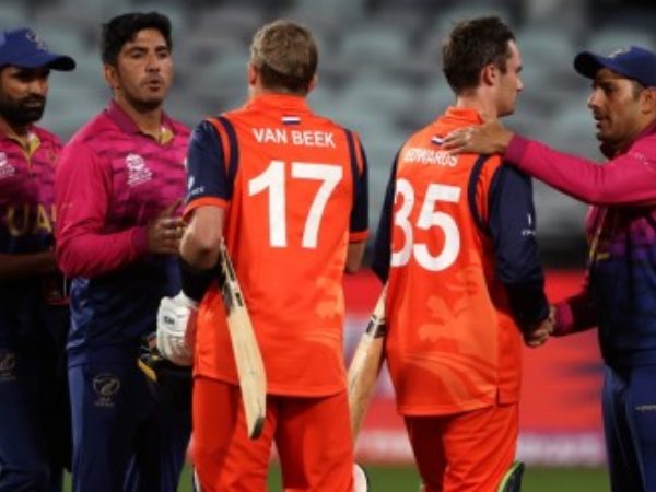 ನೆದರ್ಲ್ಯಾಂಡ್ಸ್ ವಿರುದ್ಧ ಮೂರು ವಿಕೆಟ್‌ಗಳ ಅಂತರದಿಂದ ಸೋತ ಯುಎಇ