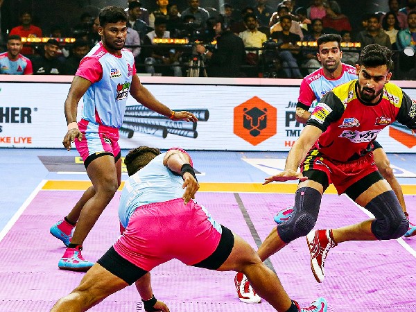 PKL 2022: Jaipur Pink Panthers Beat Bengaluru Bulls By 45-25 Points