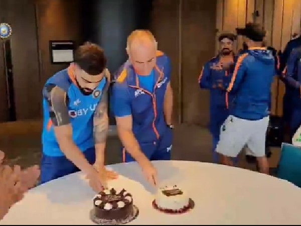 Team India Players Celebrate Virat Kohlis 34th Birthday In Melbourne Team India Players Celebrate Virat Kohlis 34th Birthday In Melbourne