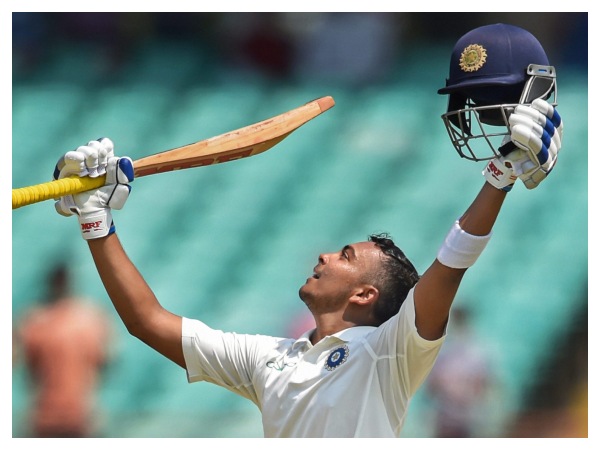 ಯುವ ಆಟಗಾರ ಪೃಥ್ವಿ ಶಾ