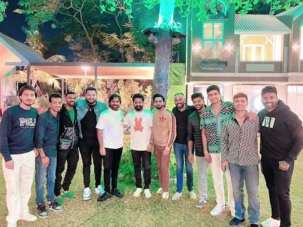 IND vs NZ: Indian Cricketers Met Telugu Actor Jr. NTR In Hyderabad