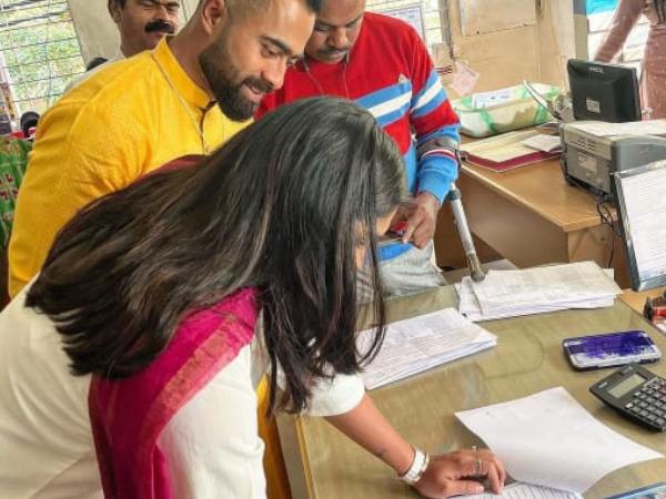 Indian Women Cricketer Veda Krishnamurthy And Arjun Hoysala Officially Got Married On Jan 12