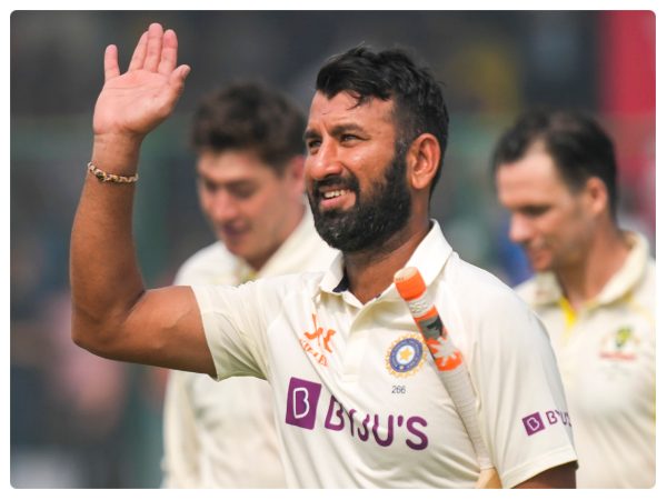 3. ಚೇತೇಶ್ವರ್ ಪೂಜಾರ- 4 ಪಂದ್ಯ ಶ್ರೇಷ್ಠ ಪ್ರಶಸ್ತಿ