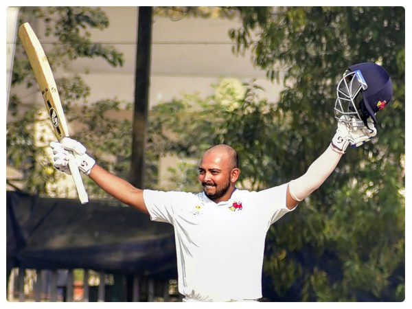 ಯುವ ಆಟಗಾರ ಪೃಥ್ವಿ ಶಾ