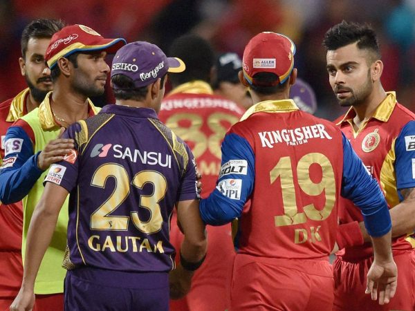 ಆರ್‌ಸಿಬಿ vs ಕೆಕೆಆರ್ ಪೈಪೋಟಿ