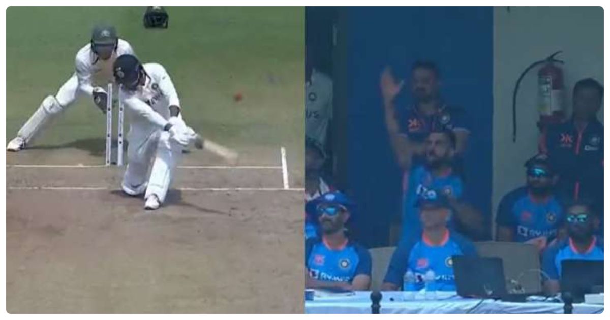 India vs Australia: Virat Kohlis funny reaction for Umesh Yadavs Huge six: Video India vs Australia: Virat Kohlis funny reaction for Umesh Yadavs Huge six: Video