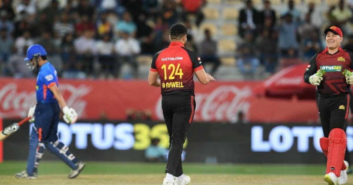 LLC 2023: World Giants Beat India Maharajas By 2 Runs In Legends League Cricket LLC 2023: World Giants Beat India Maharajas By 2 Runs In Legends League Cricket
