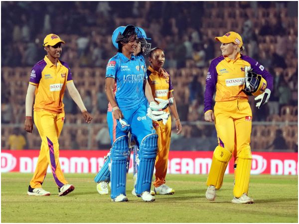 WPL 2023: Mumbai Indians Defeated UP Wariorz By 8 Wickets 