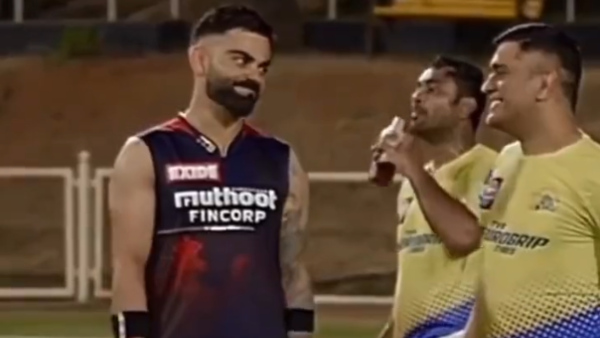 RCB vs CSK IPL 2023: Kohli Misses Hand Shake With Sourav Ganguly, But Hugs MS Dhoni In Training Session