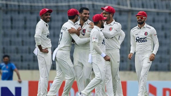 Ban vs AFG: Afghanistan pacer take a wicket in 1st ball of his test career 