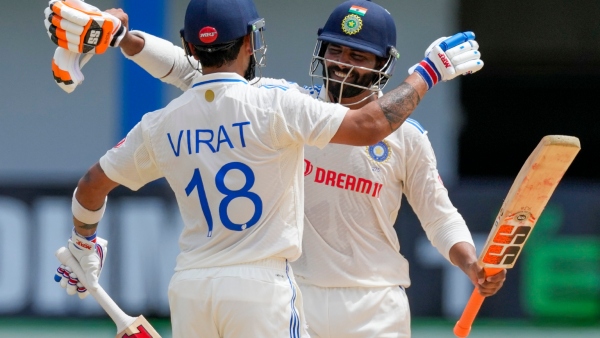 IND vs WI: 2nd Test Match Ends in Draw Due To Rain In Day 5; India Won The Series Against West Indies