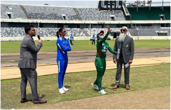 Bangladesh W vs India W 1st T20I, Toss report, playing XI and Live score 