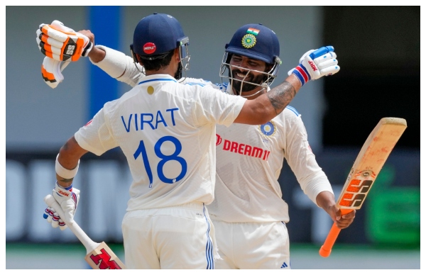 Ind vs WI 2nd Test: Virat Kohli hit 76th century, India in strong position, Windies good start, day 2 Highlights Ind vs WI 2nd Test: Virat Kohli hit 76th century, India in strong position, Windies good start, day 2 Highlights