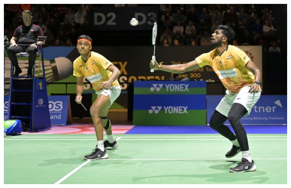 Badmonton: Satwiksairaj Rankireddy and Chirag Shetty Pair now World No. 2