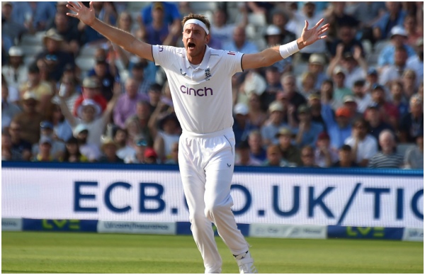 Stuart Broad historical milestone; becomes second pacer to bag 600 wickets in test cricket