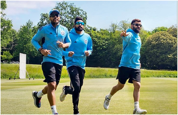 Ind vs WI: Team Indian players unique catching drill 1st Test against West Indies
