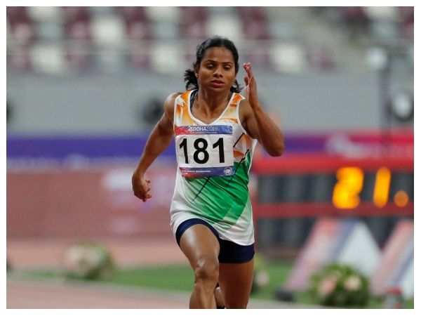 Indias Dutee Chand banned for four years after failing a dope test Indias Dutee Chand banned for four years after failing a dope test