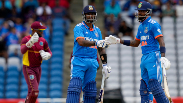 IND vs WI 3rd ODI: West Indies Need 351 Runs To Win Against India in 3rd ODI Match