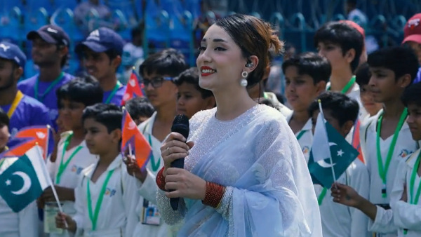 Who is That Beautiful Singer in The Asia Cup 2023 Opening Match at Multan Stadium Pakistan