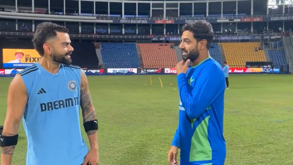 Asia Cup 2023: Pakistan Team Players Meet Virat Kohli, Rohit Sharma Before High-voltage Match