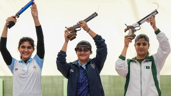 Asian Games 2023: Palak Won Gold In Womens 10m Air Pistol Individual Event; Silver For Isha Singh