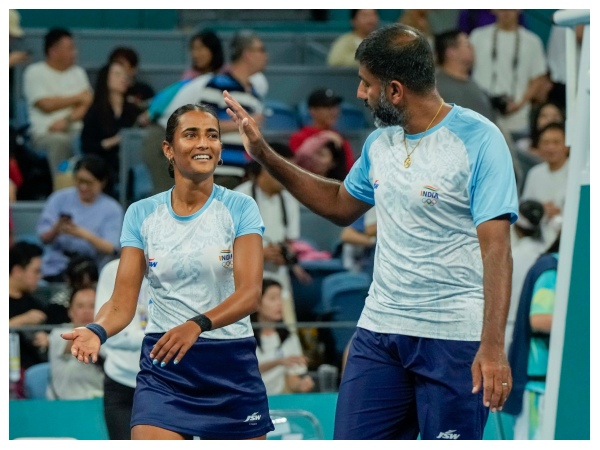 Asian Games: Rohan Bopanna and Rutuja Bhosale pair win gold in tennis mixed doubles event