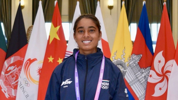 Asian Games 2023: Indias Eabad Ali Wins Bronze Medal in Mens Windsurfer RS:X Asian Games 2023: Indias Eabad Ali Wins Bronze Medal in Mens Windsurfer RS:X